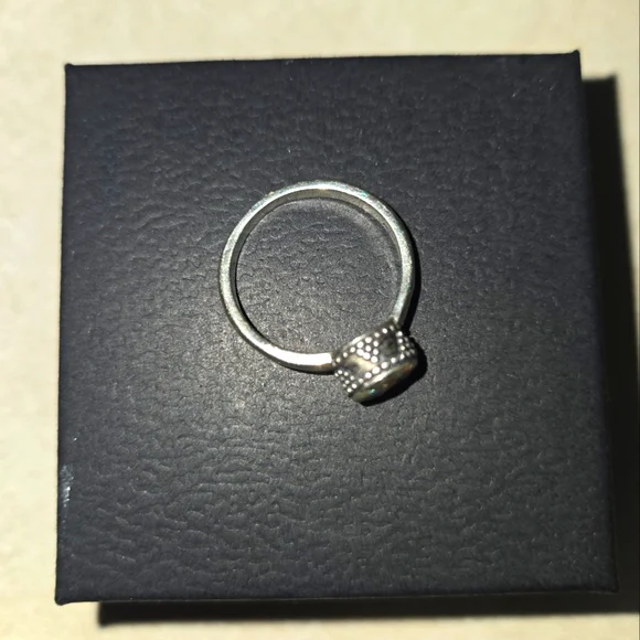 Sterling Silver Handmade Corn Ring Size 7 - Picture 3 of 15